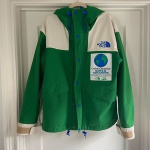 Online Ceramics x The North Face Green Jacket - Size M